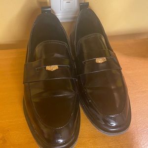 Black Loafers size 38